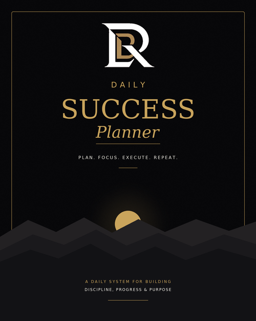 Daily Rise Co. Daily Success Planner cover